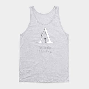 A is for Abseiling Tank Top